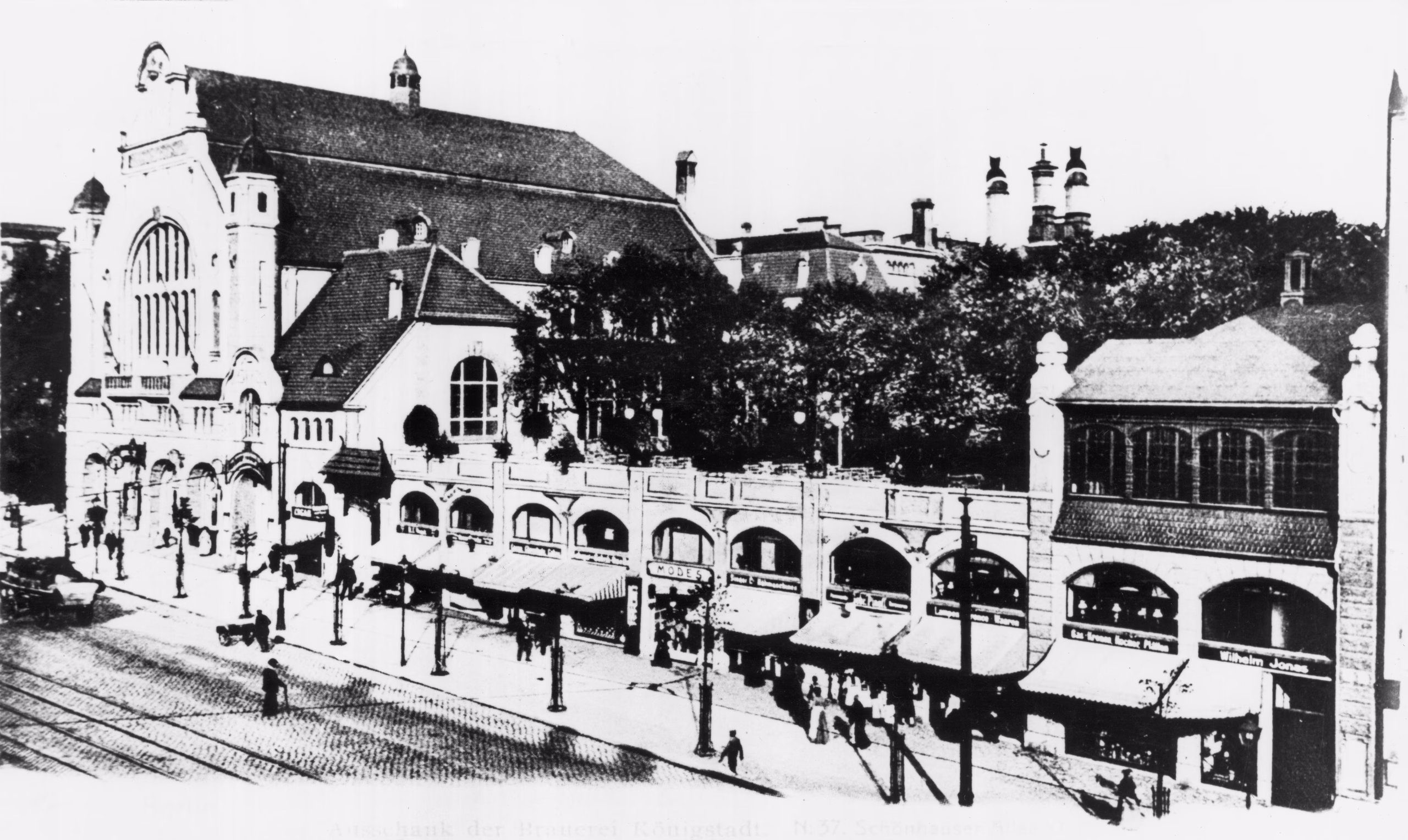 6-Saal und Biergarten
