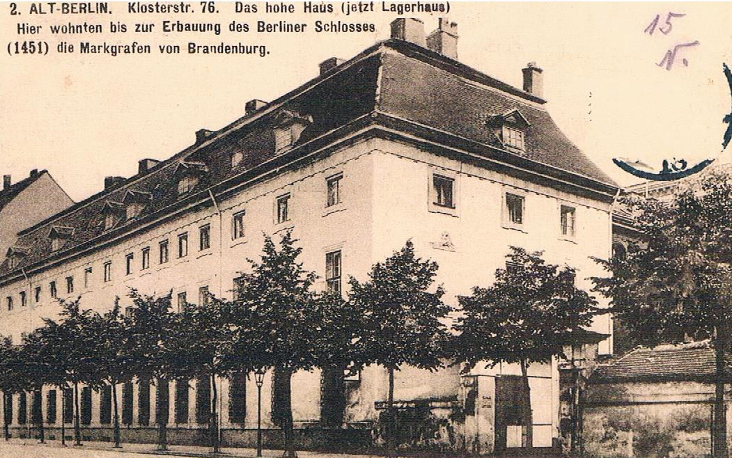 Postkarte um 1901. Sammlung © W. Krause Postkarte um 1901. Sammlung © W. Krause