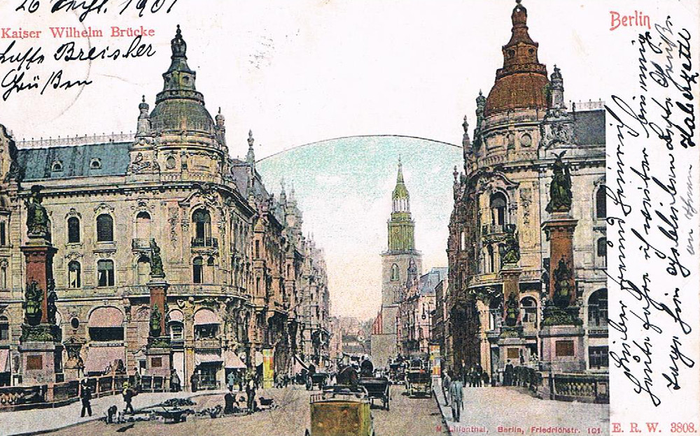 Postkarte um 1901. Sammlung @ W. Krause Postkarte um 1901. Sammlung @ W. Krause